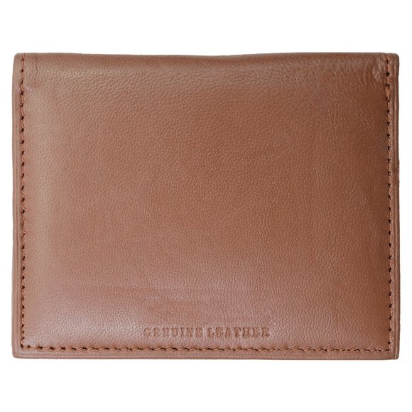 Bifold Men credit Card Holder Genuine Leather - Picture 5 of 7